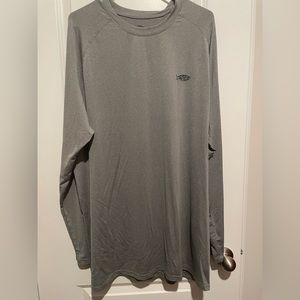 Grey AFTCO long sleeve t-shirt